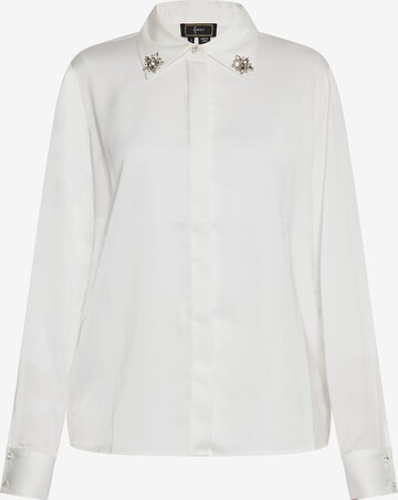 faina Blouse in White: front