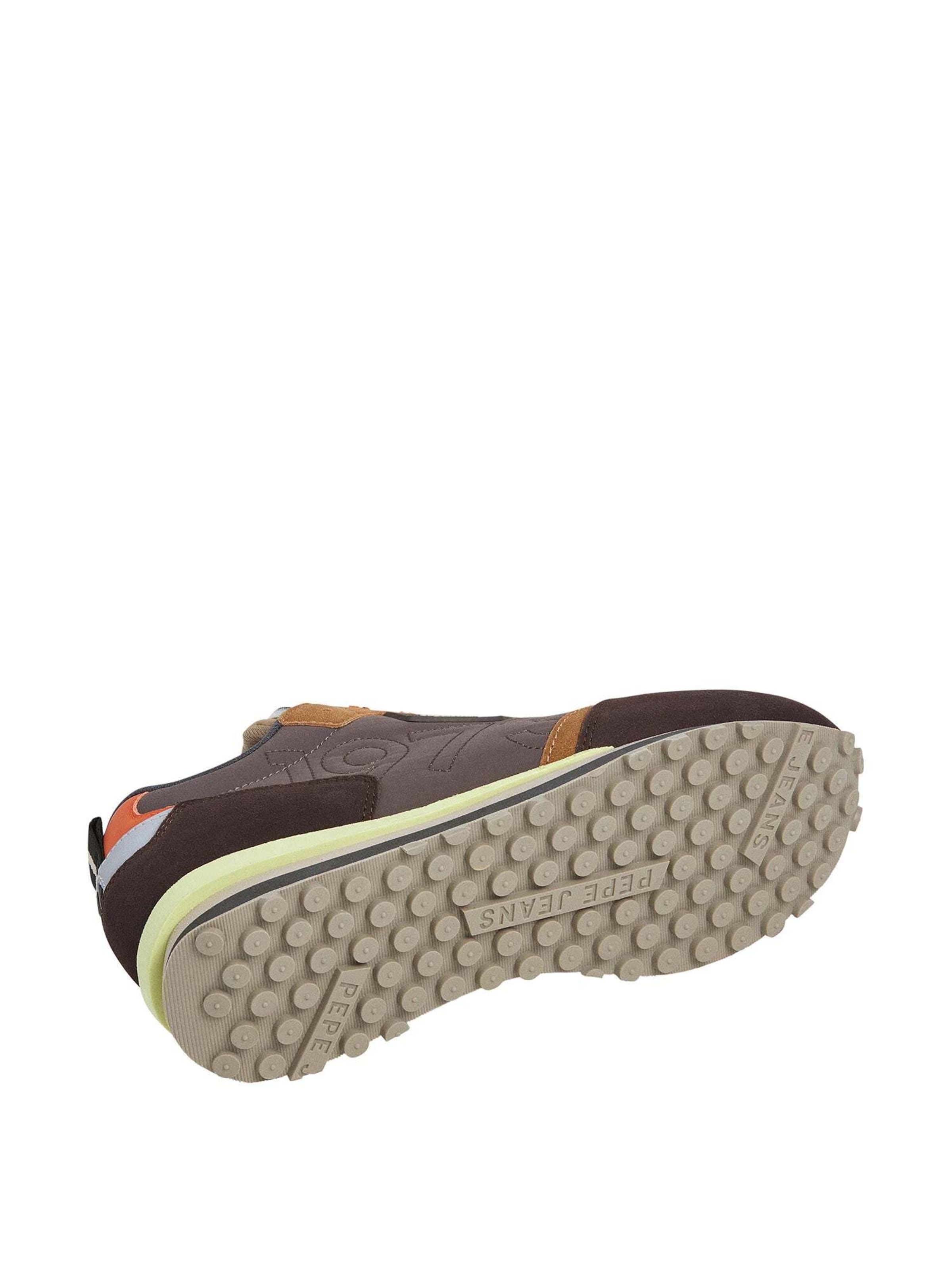 Pepe Jeans Sneakers laag 'Foster Connected' in Bruin