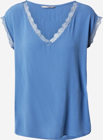 ONLY Shirt 'JASMINA' in Blauw: voorkant