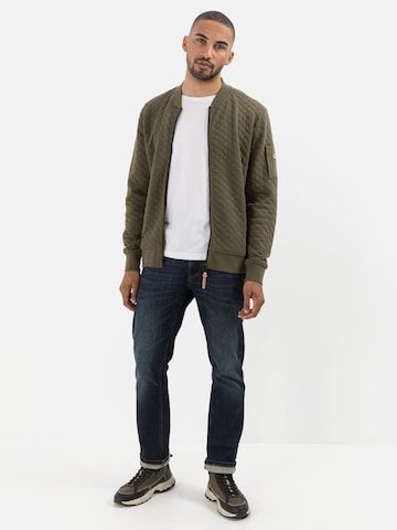 CAMEL ACTIVE Sweatjacke in Grün