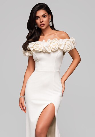 Ombre Avondjurk in Beige