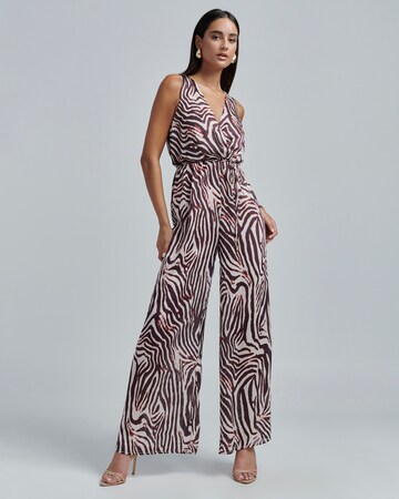 Tuta jumpsuit di BWLDR in rosso: frontale