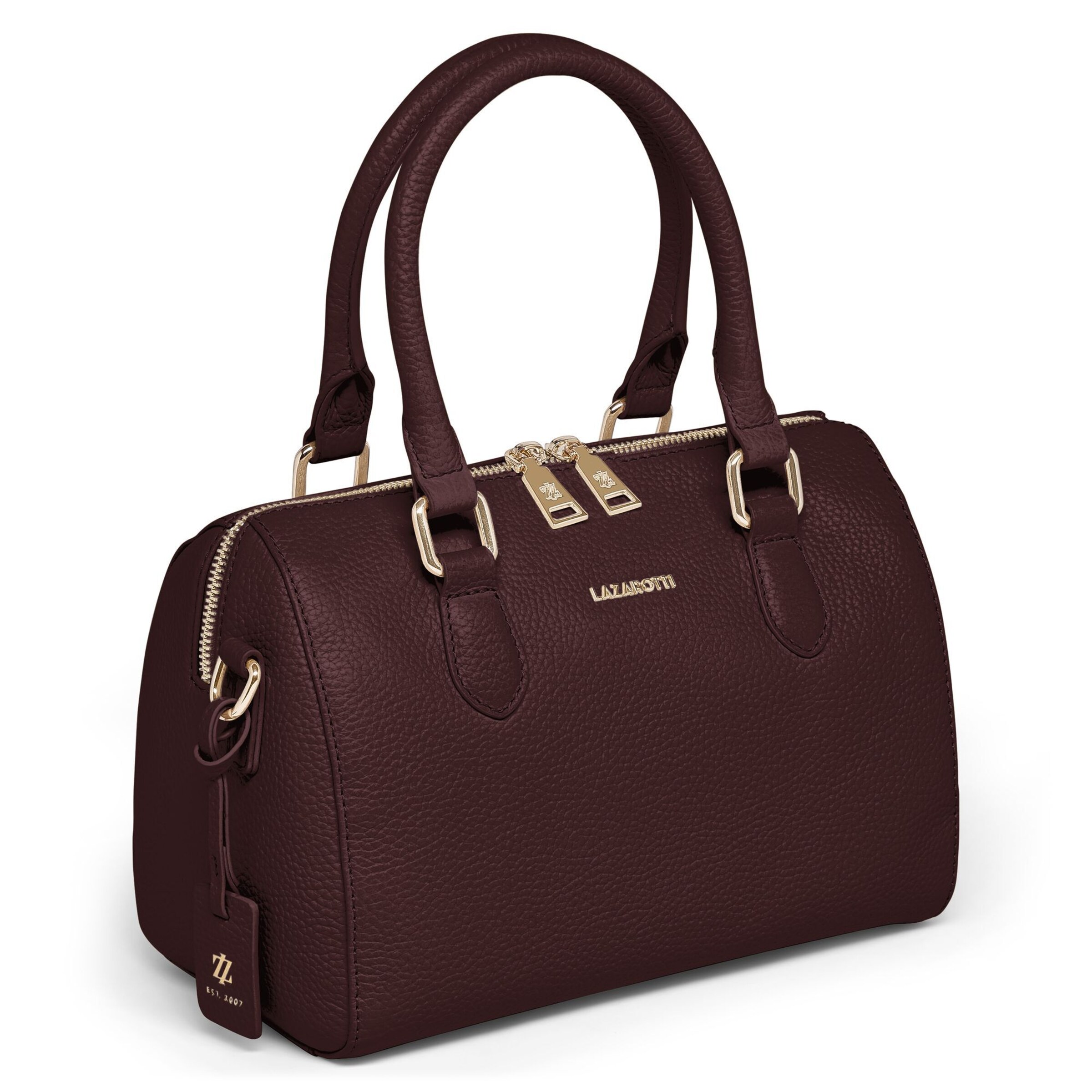 Lazarotti Handtas 'Bologna' in Rood