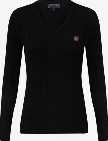 Sir Raymond Tailor Sweater 'Frenze' in Black: front