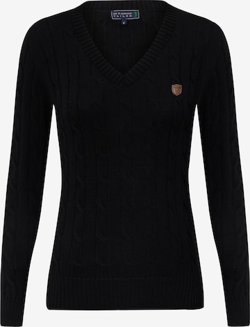 Pullover 'Frenze' di Sir Raymond Tailor in nero: frontale