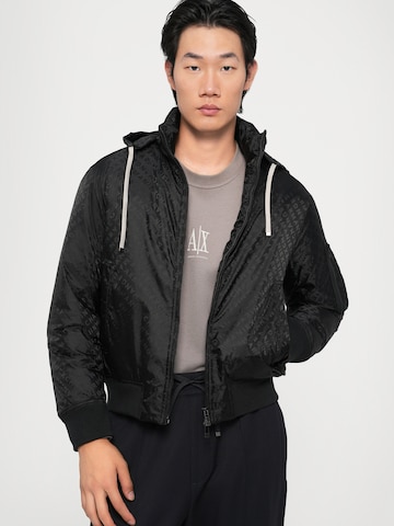 ARMANI EXCHANGE Between-season jacket in Black