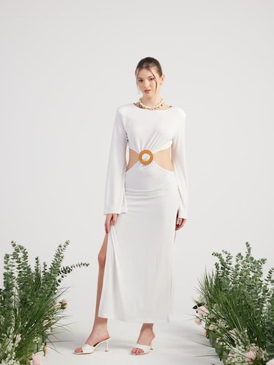 HOLLY LOLLY Kleid in 34 in weiß, Produktansicht