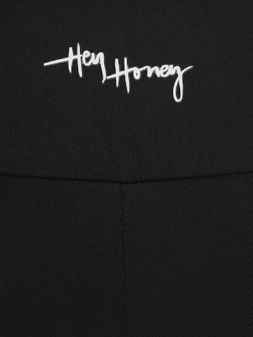 Hey Honey Skinny Sportbroek in Zwart