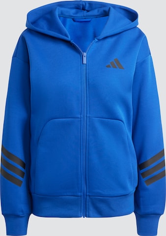 Giacca di felpa sportiva 'Future Icons' di ADIDAS SPORTSWEAR in blu: frontale