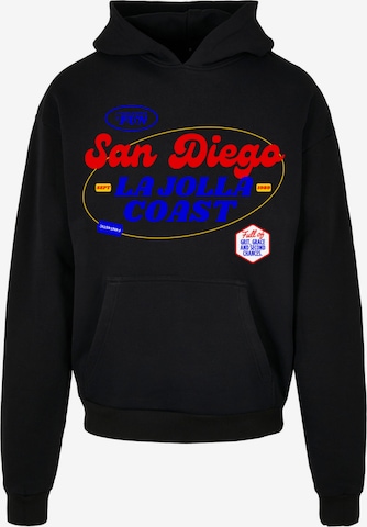 F4NT4STIC Sweatshirt 'San Diego' in Black: front