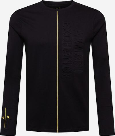 ARMANI EXCHANGE Camiseta en amarillo / negro, Vista del producto