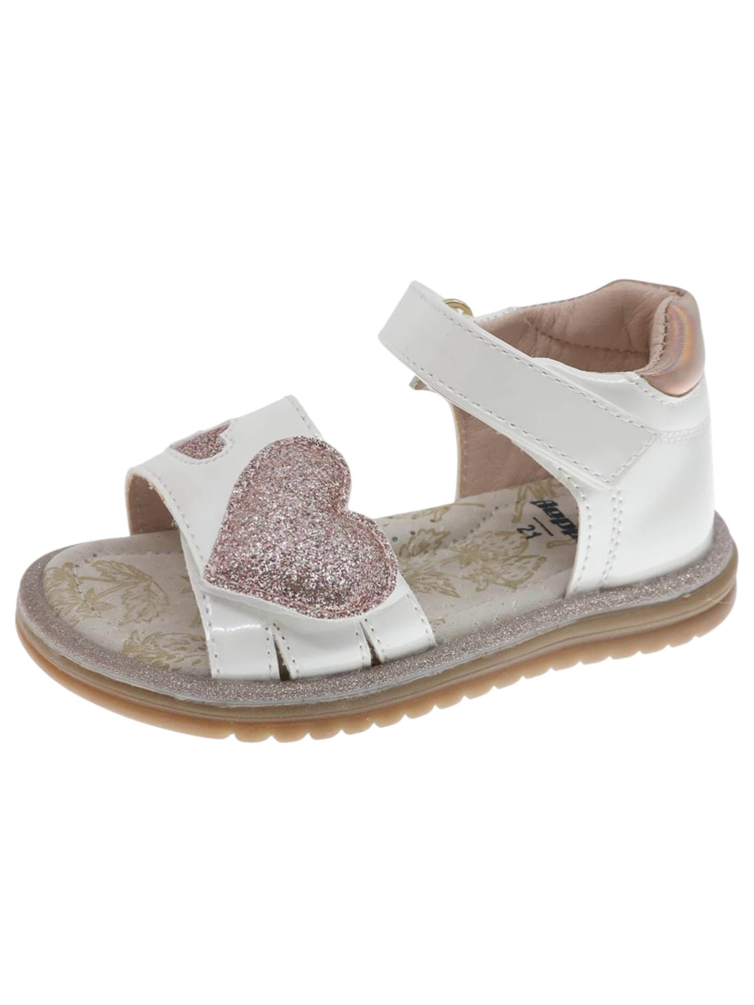 Beppi - Zapatos primeros pasos en blanco: frente