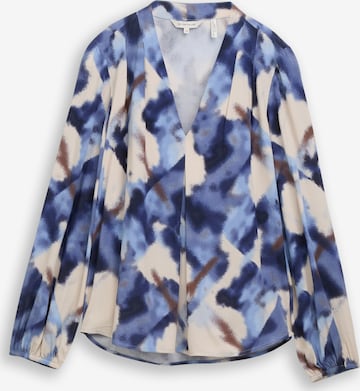 TOM TAILOR Blouse in Blue: front