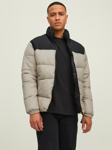 Veste d’hiver 'Chili' JACK & JONES en beige : devant