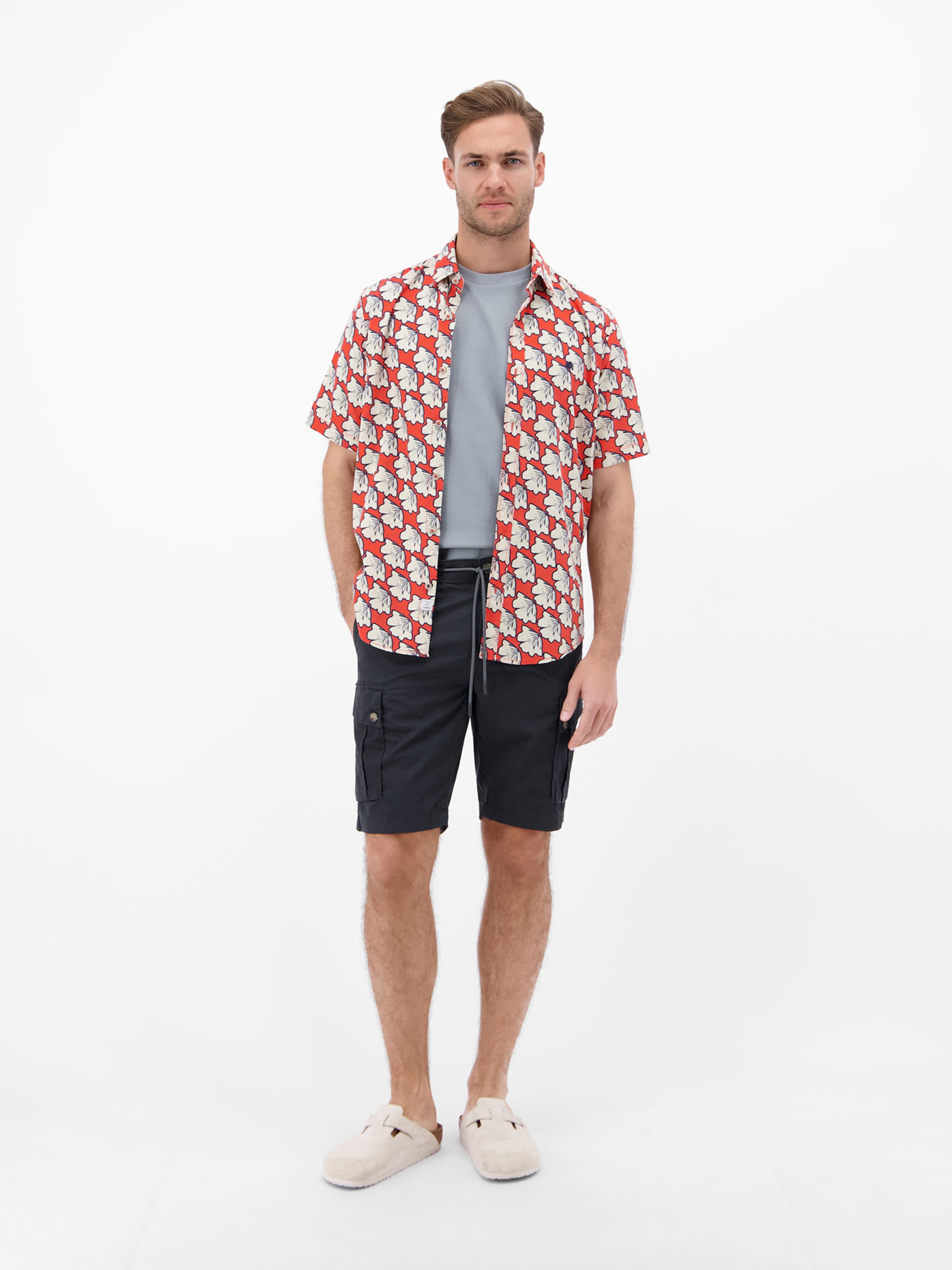 Regular Pantalon LERROS en bleu