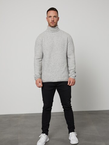 Pull-over 'Diego' DAN FOX APPAREL en gris