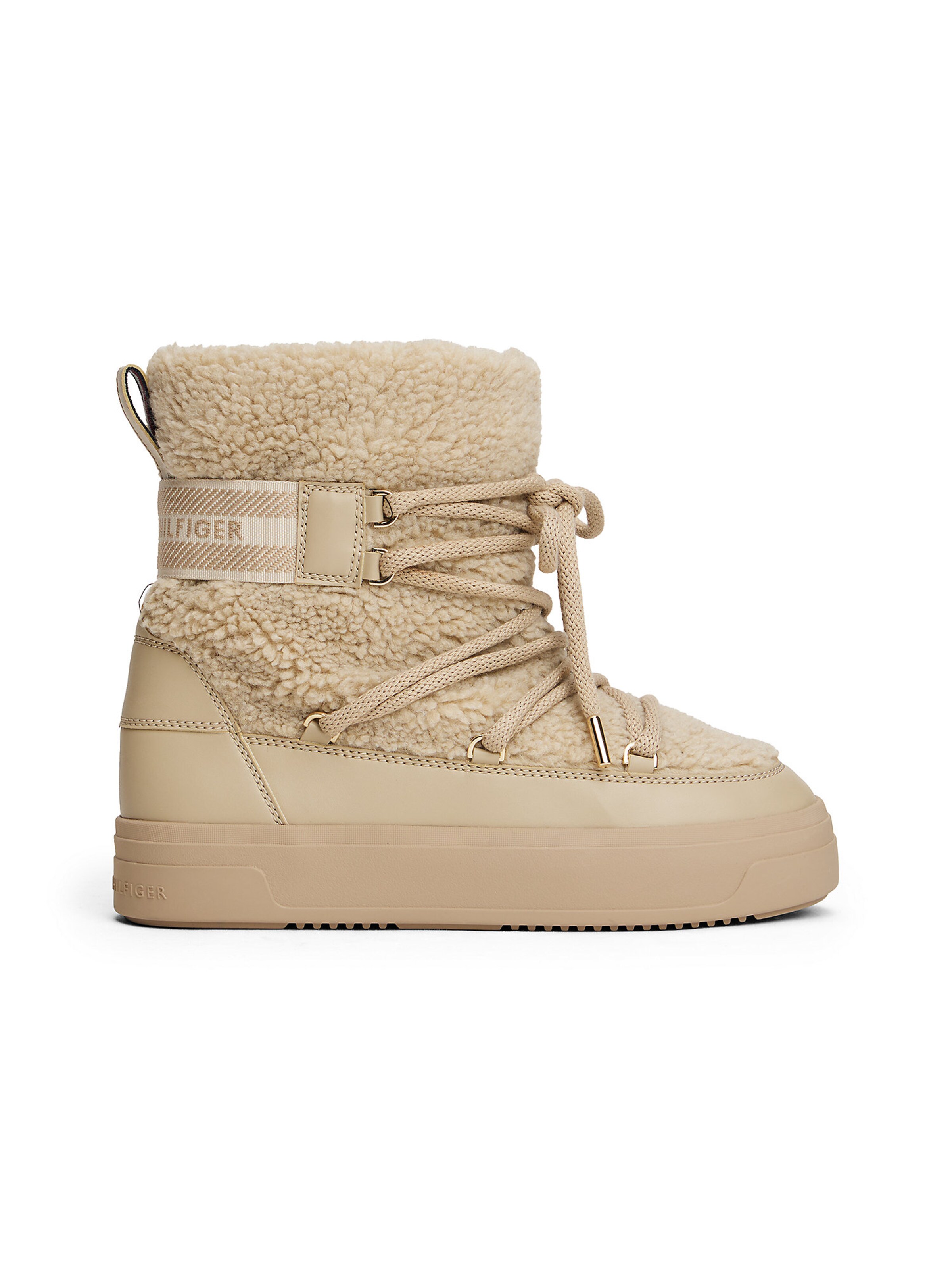TOMMY HILFIGER Snowboots in Beige