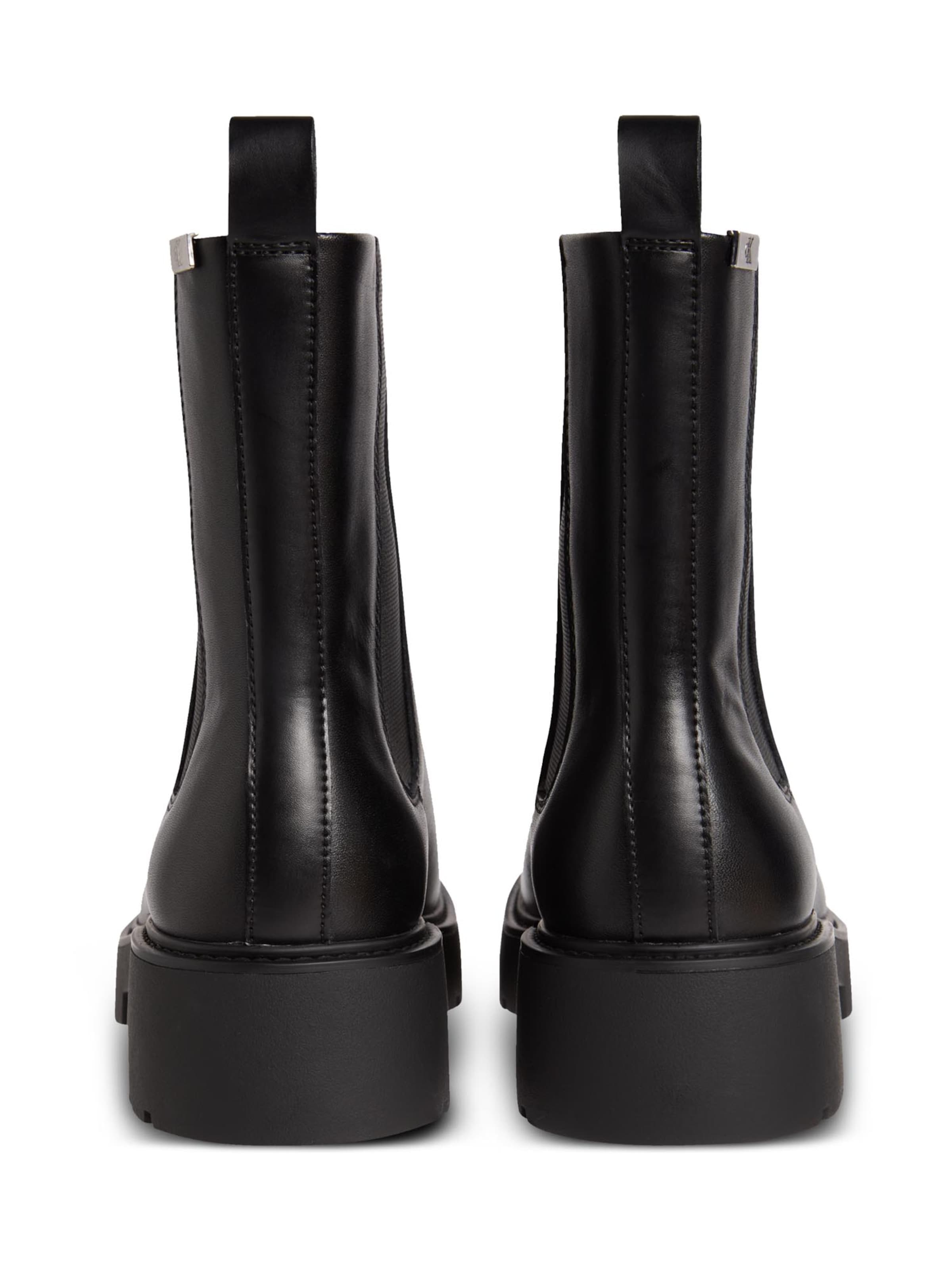 Calvin Klein Chelsea škornji | črna barva