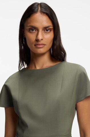 BOSS Kleid 'Dinerah' in Grün