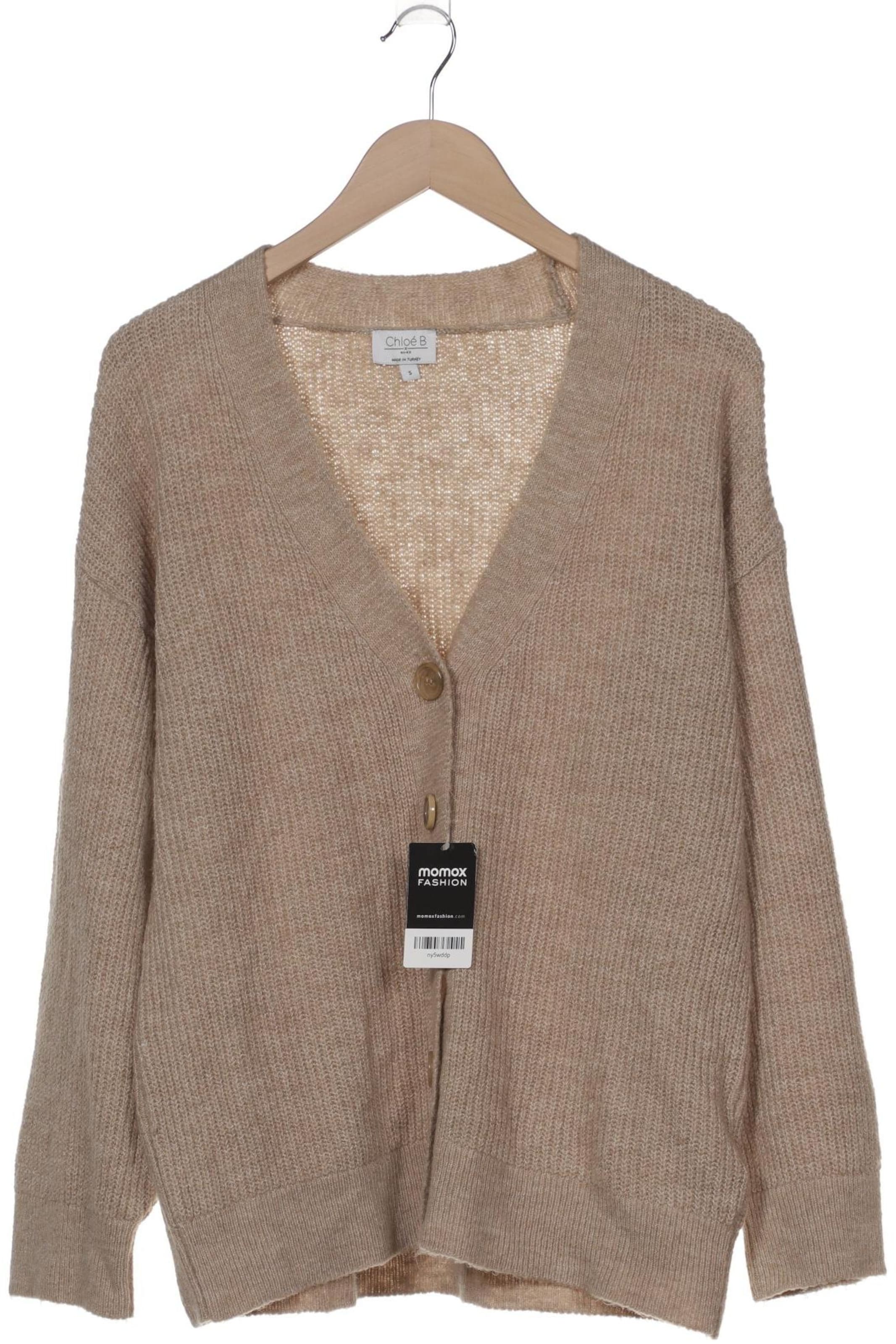 NA-KD Sweater & Cardigan in S in Beige: front