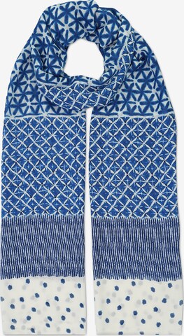 HARPA Scarf 'ITRI' in Blue: front