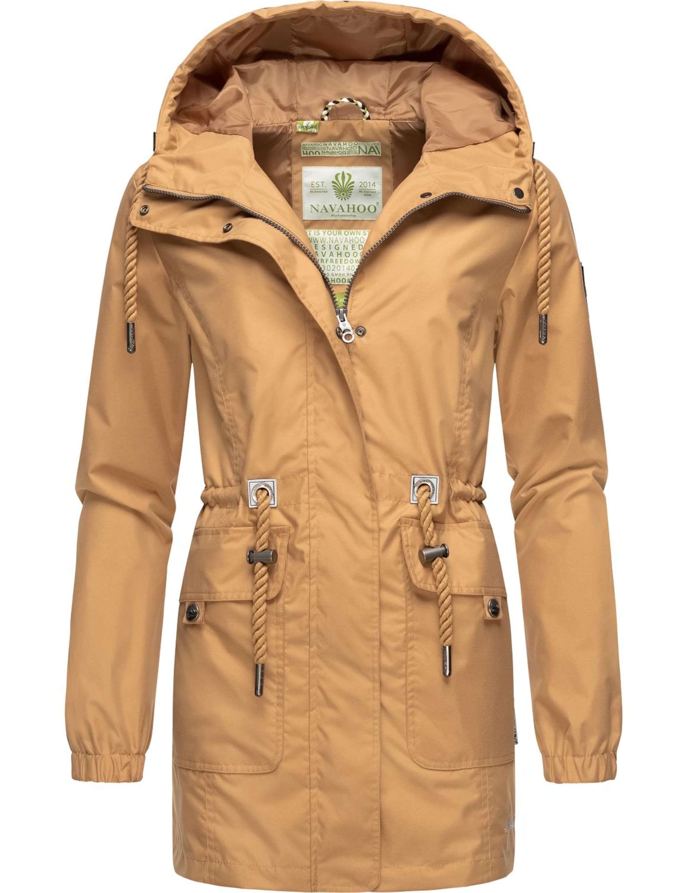 NAVAHOO Between-Seasons Parka &#x27;Neophee&#x27; in Brown