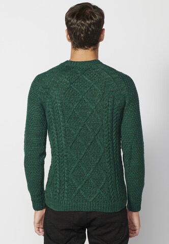 Pull-over 'Punto' KOROSHI en vert