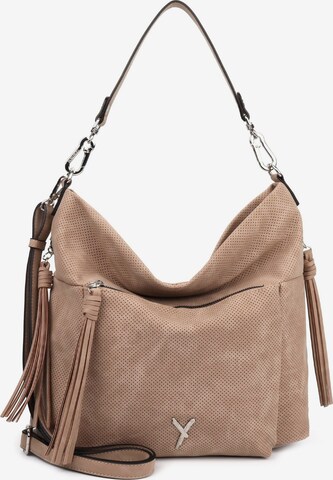 Suri Frey Shoulder Bag 'Patty' in Grey: front