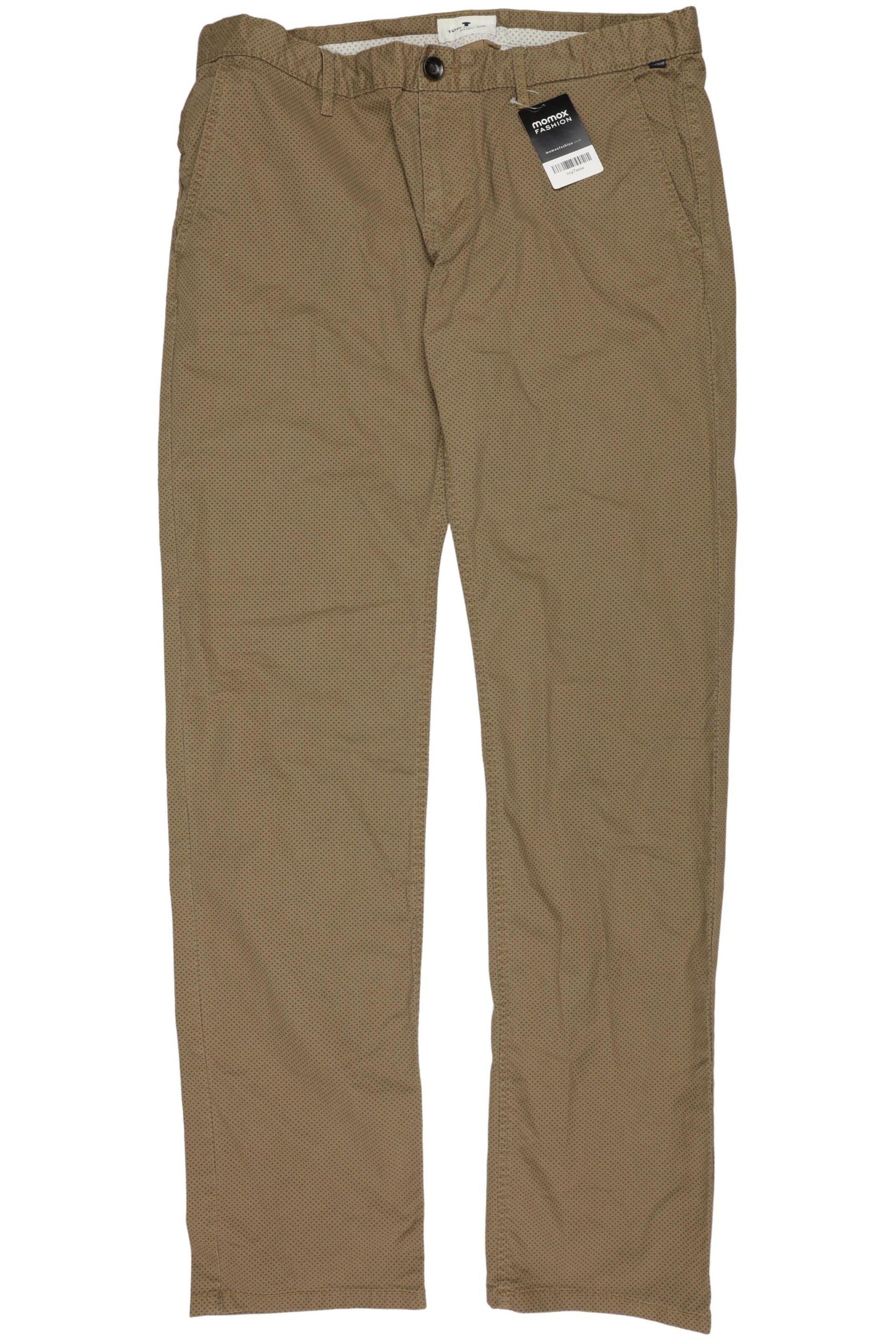 TOM TAILOR Pants in 36 in Brown: front