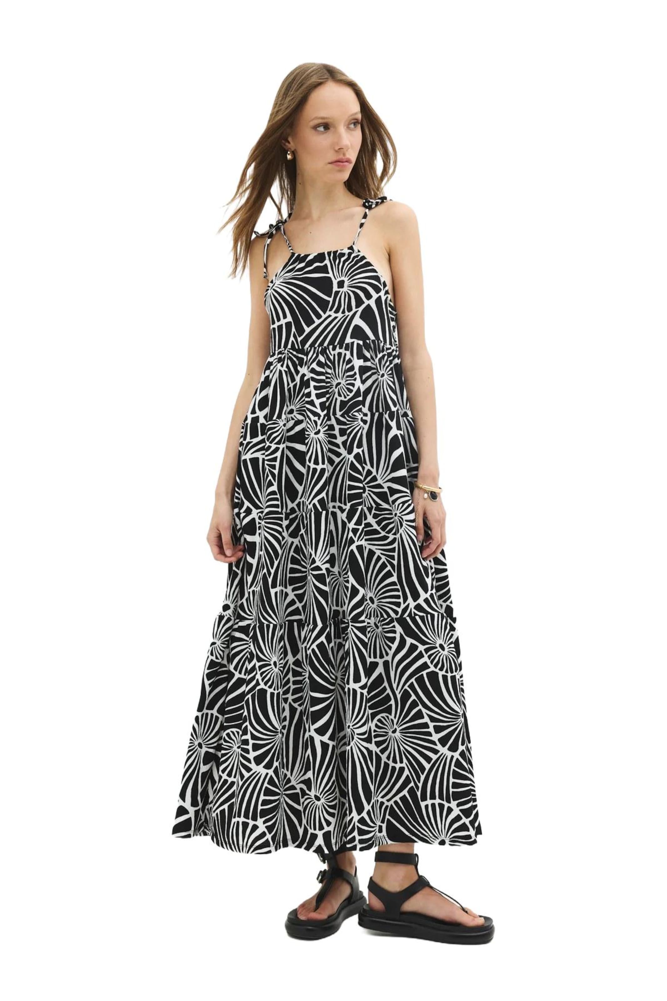 No Matter What Kleid in Schwarz: Vorderseite