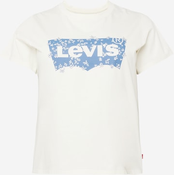 Levi's® Plus Shirt 'PL Perfect Tee' in White: front