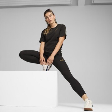 PUMA Skinny Sporthose 'ESS' in Schwarz