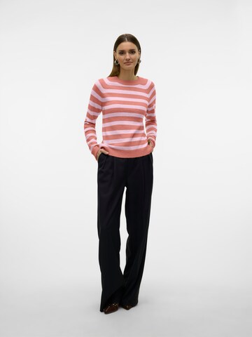 VERO MODA Sweter 'VMDoffy' w kolorze różowy