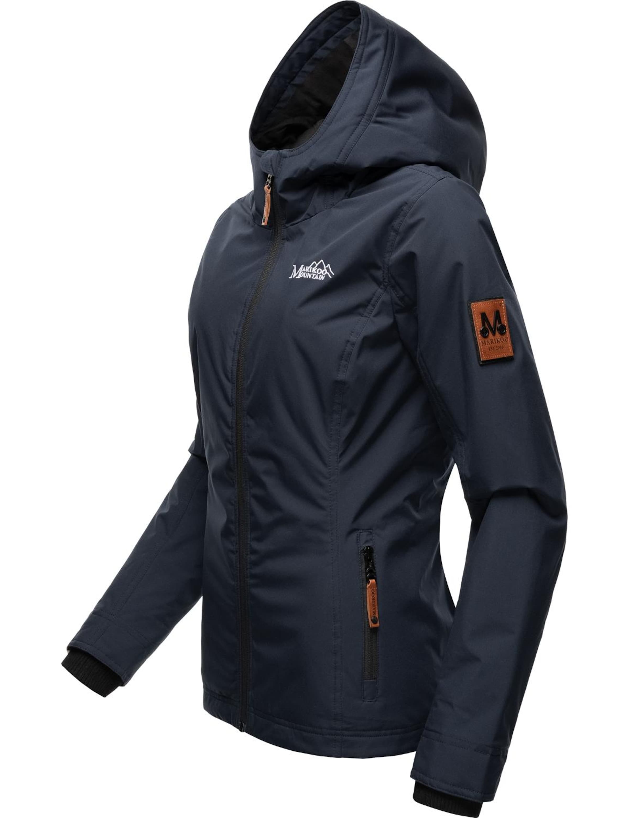 MARIKOO Φθινοπωρινό και ανοιξιάτικο μπουφάν 'Brombeere' σε μπλε