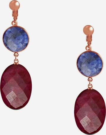 Boucles d'oreilles Gemshine en bleu