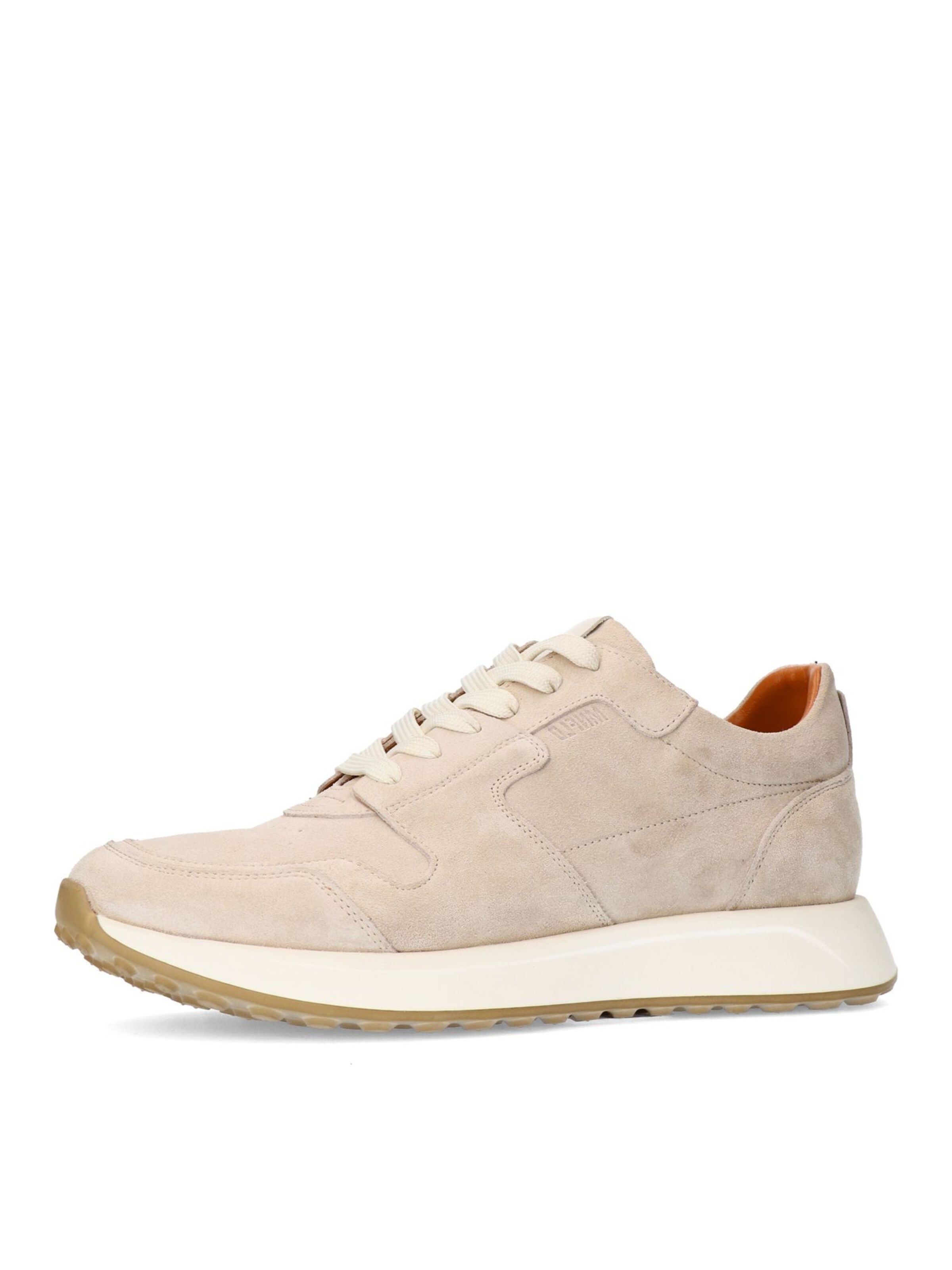 MANFIELD Sneakers laag in Beige: voorkant