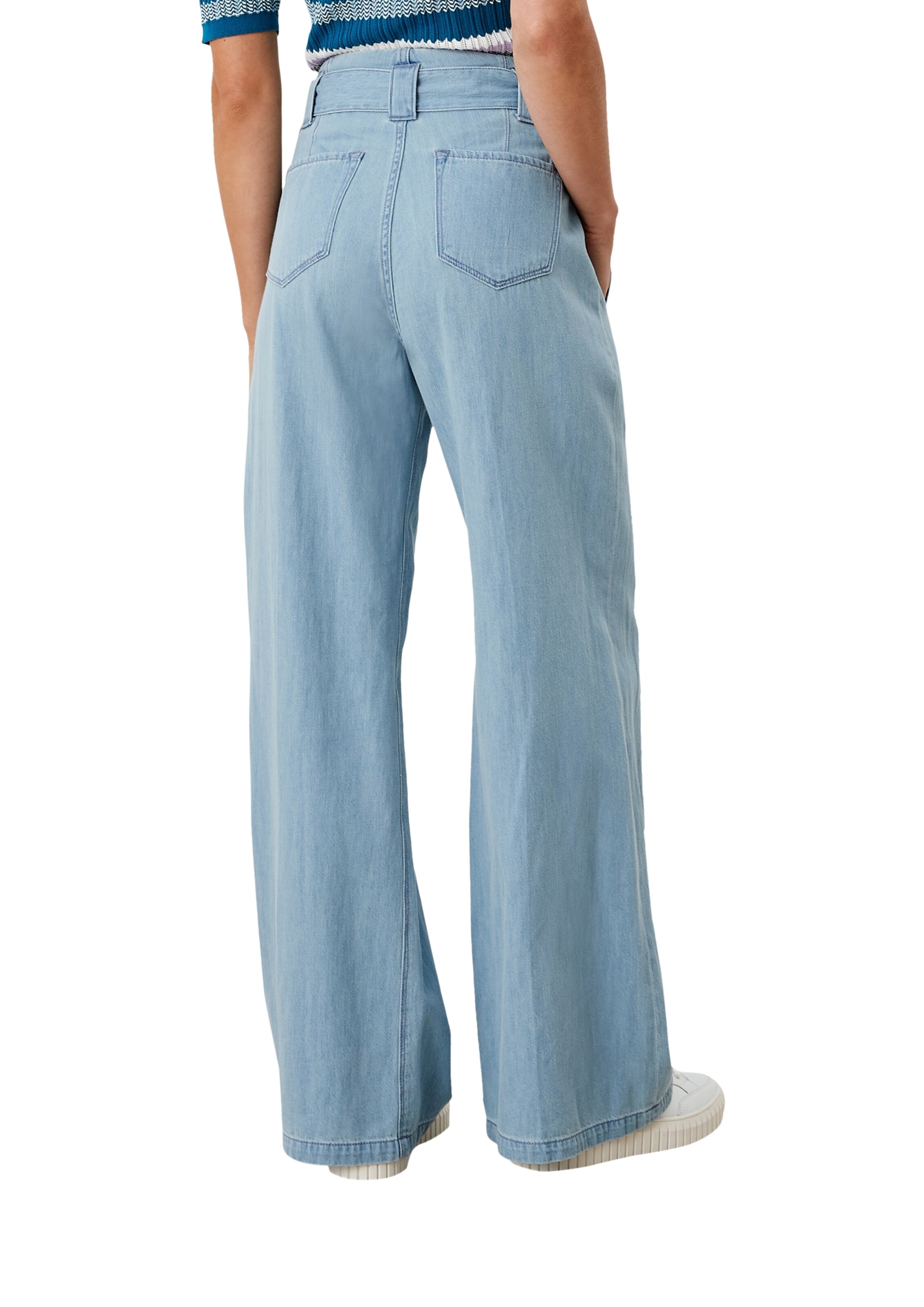 Wide Leg Jean s.Oliver en bleu