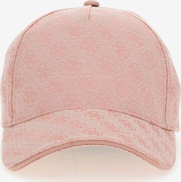 GUESS Cap 'Noreen' in Pink: front