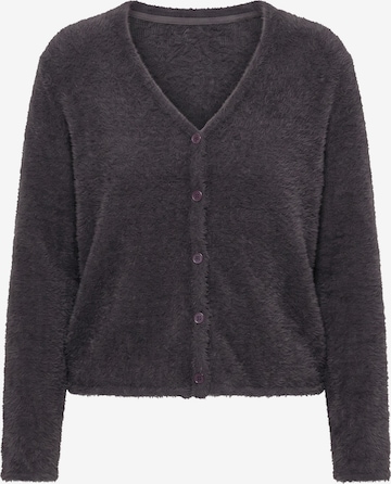 MIAMODA Knit cardigan in Brown: front