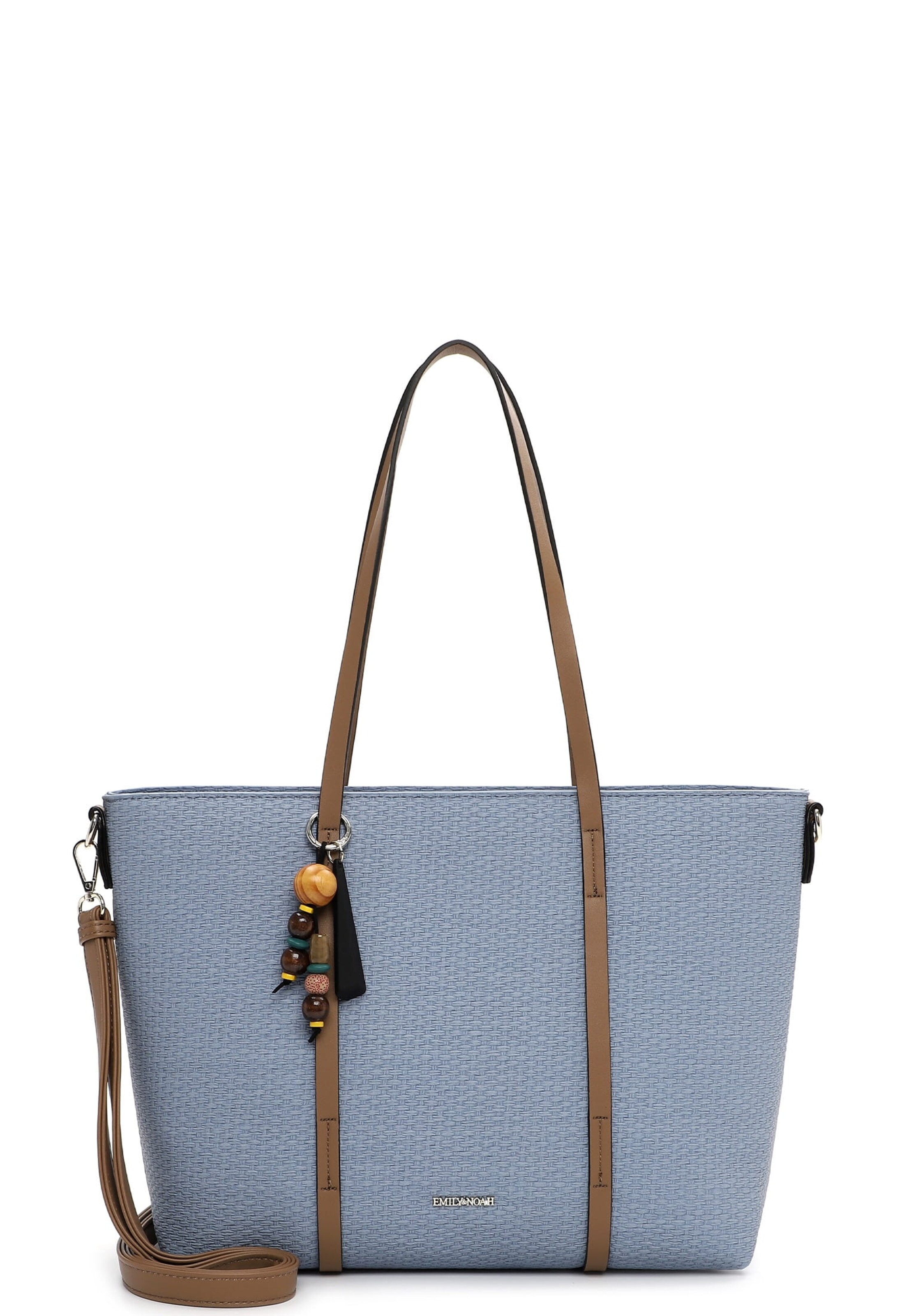 Emily & Noah Shopper 'Johanna' in Blau: Vorderseite