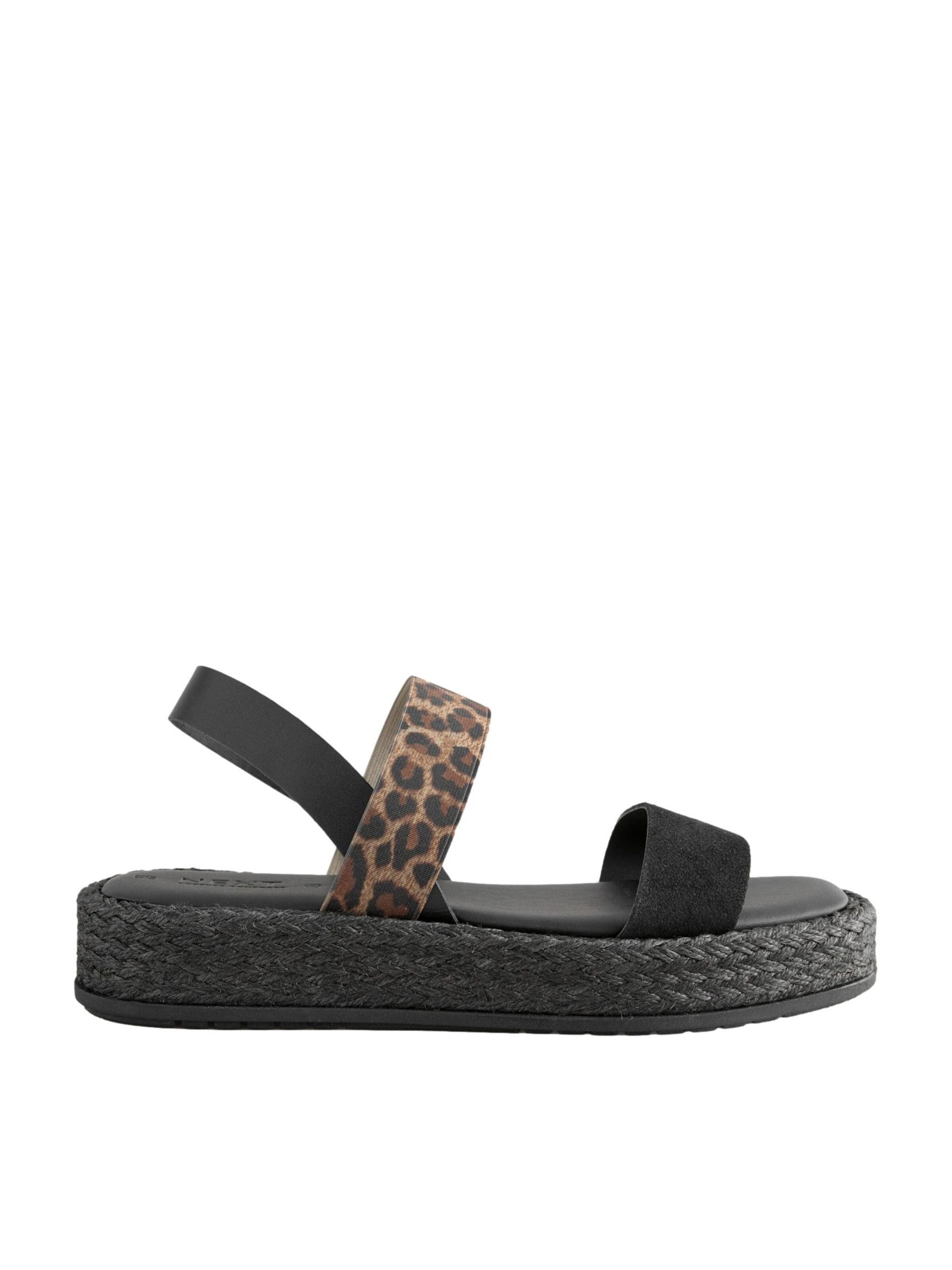 Next Sandaal, värv must