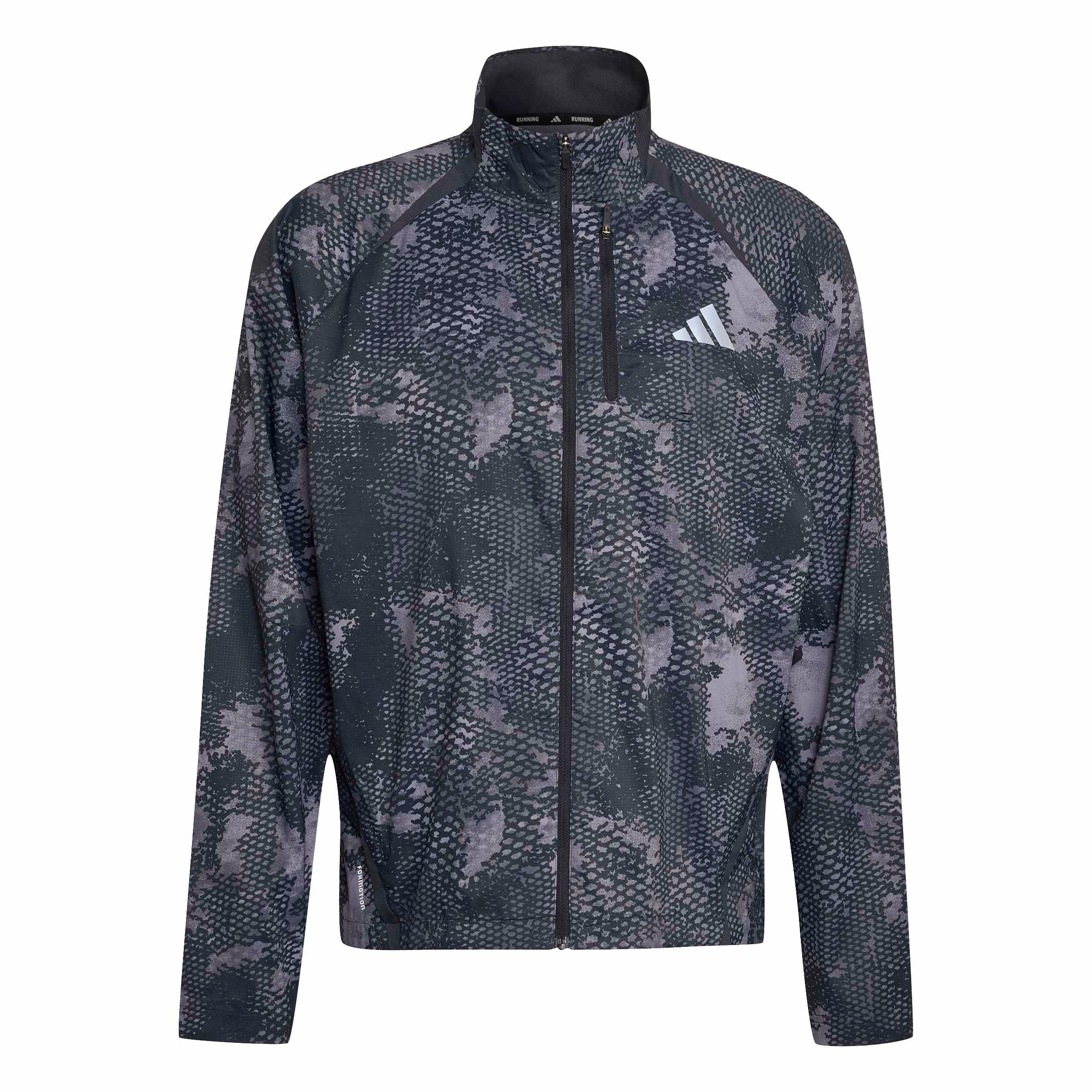 ADIDAS PERFORMANCE Спортивная куртка в Серый: спереди