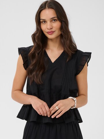 Kaffe - Blusa 'KAValerie' em preto: frente