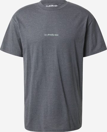 QUIKSILVER - Camiseta funcional 'PEACE PHASE' en negro: frente