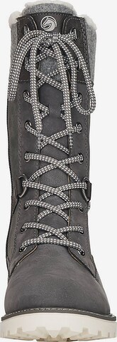 REMONTE Lace-Up Boots in Grey
