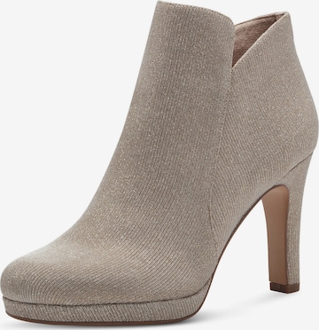 TAMARIS Ankle Boots in Beige: front