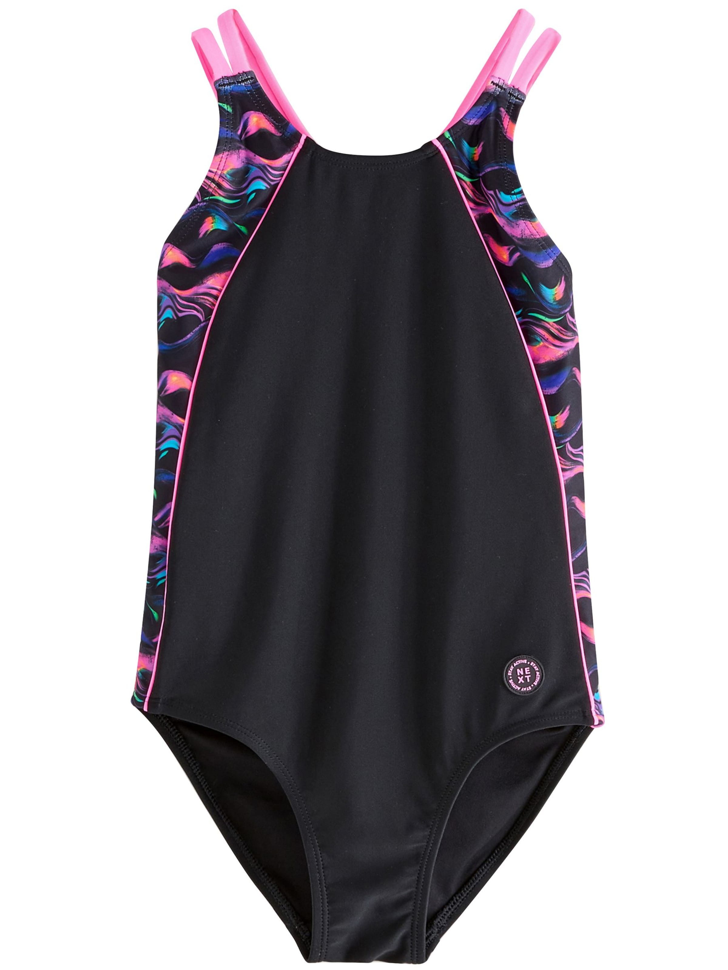 Next Бански костюм в черно: отпред