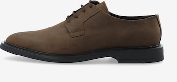 Bianco - Zapatos con cordón 'Felix' en marrón: frente