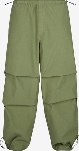 Urban Classics Broek in Groen: voorkant