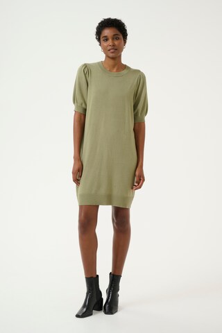 Kaffe Knit dress 'KALizza' in Green